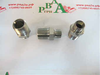 Адаптер 3/8" BSP–1/4" BSPT (Ш-Ш) ZnNi (K)